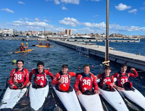 Séptimos en el comienzo de Segunda División de kayak polo