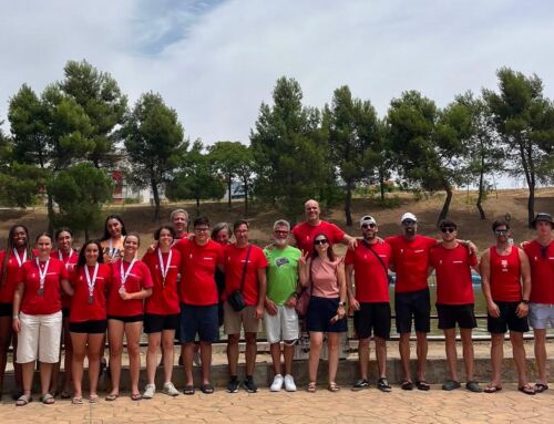 Terceras y cuartos en el nacional de kayak polo senior