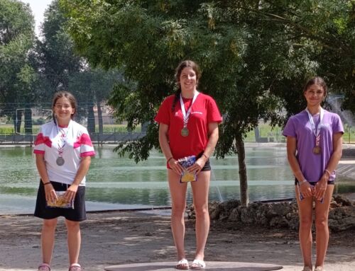 Leyre campeona de España de Kayak cross